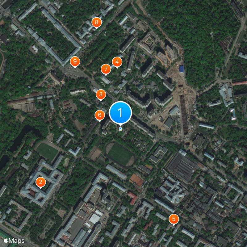 Lefortovo Tunnel Map