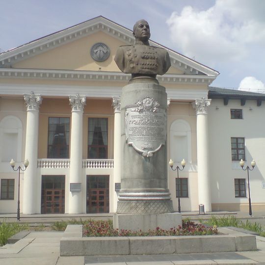 Бюст Іосіфа Іракліевіча Гусакоўскага