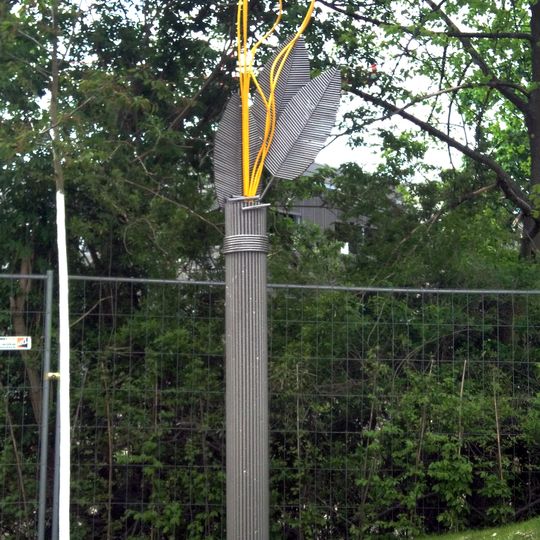 Freiplastik an der Senftenberger Straße 22