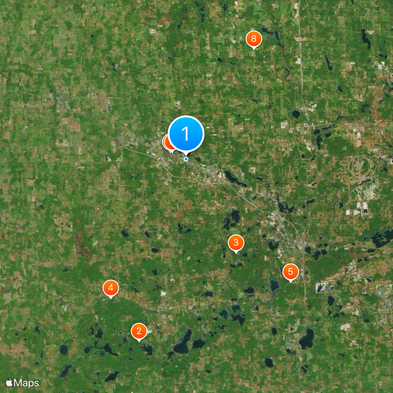 Livingston County Karte