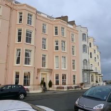 Belgrave Hotel and area railings