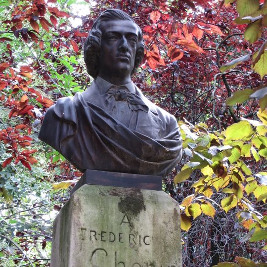 Frédéric Chopin by Paul Dubois