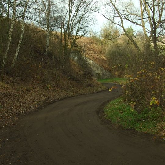 Podjezd pod železniční tratí u Šibeňáku v Novém Strašecí
