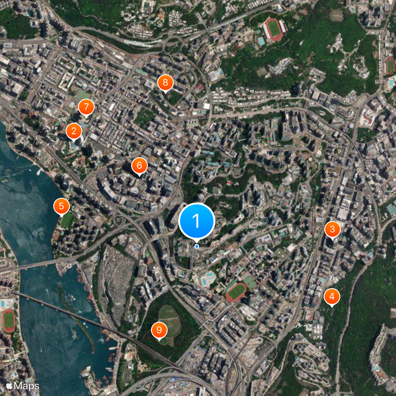 Kwai Shing Estate Mappa