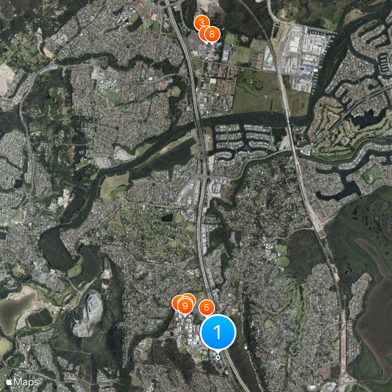 Wet'n'Wild Water World Map