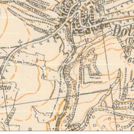 Kříž západně od Dolního Jamného