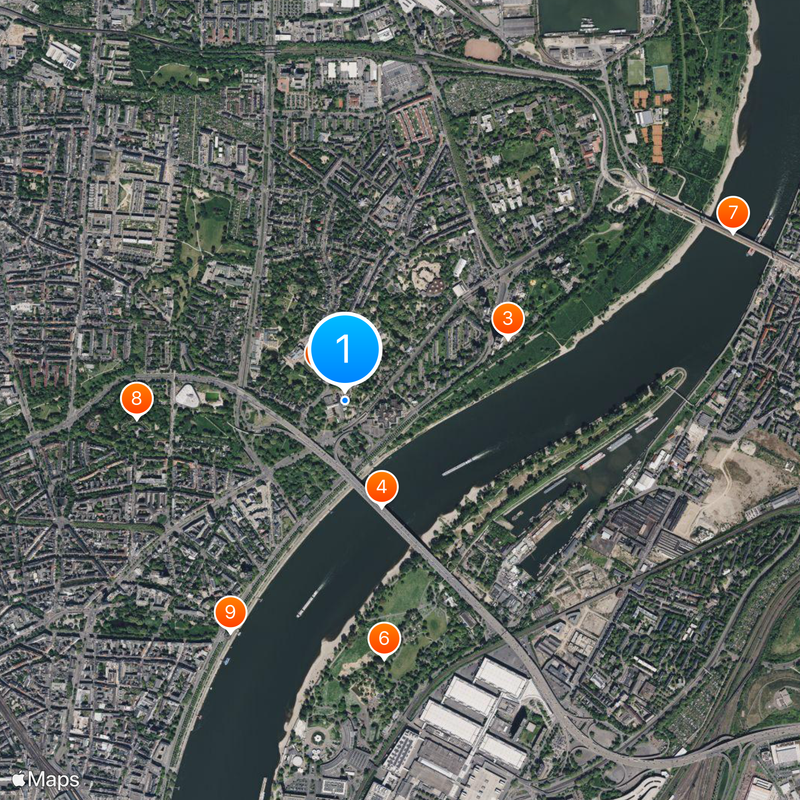 Cologne Zoological Garden Map