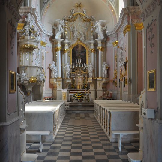 Mary Magdalene church in Dukla