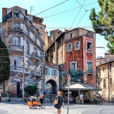 Trompe l'œil Place Saint-Roch