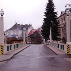 Bridge of Vančurova street over the Elbe in Vrchlabí