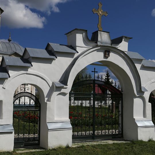 Ограда с воротами