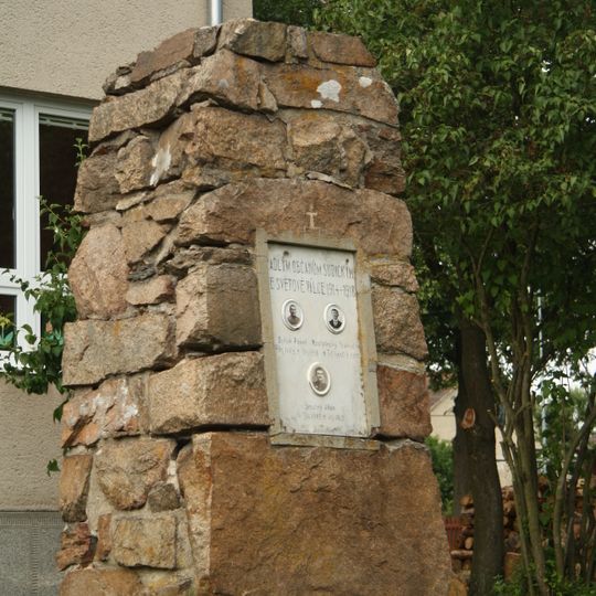 Památník obětem 1. sv. války v Sudicích