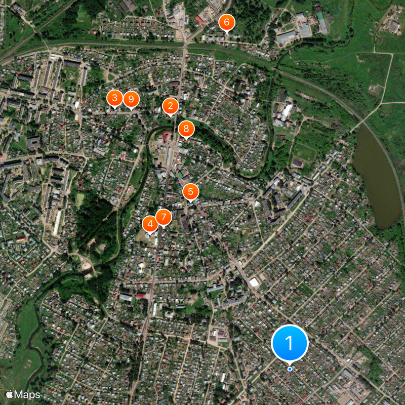 Nerekhta Map