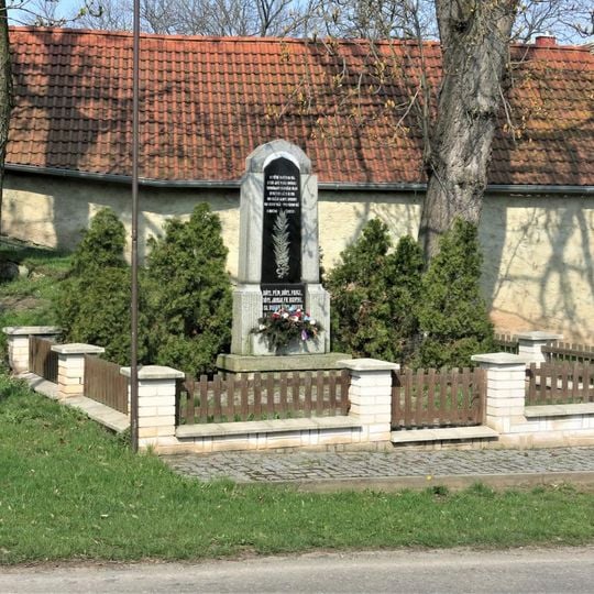 Pomník padlým v Poštovicích
