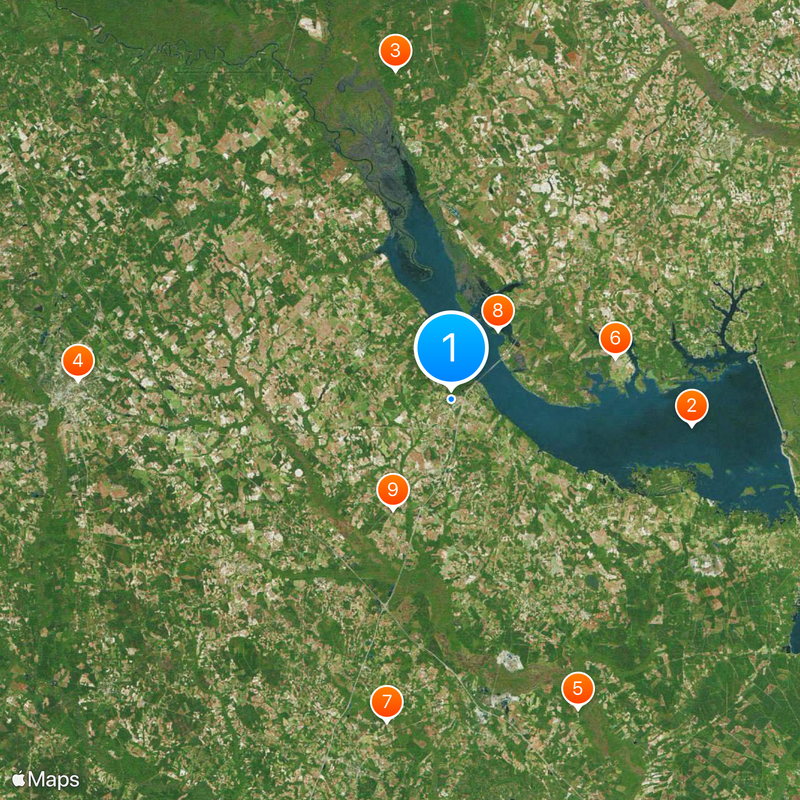 Santee Map