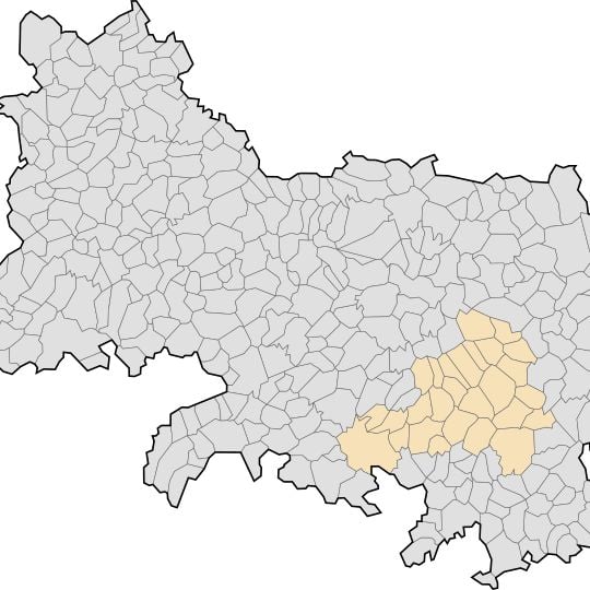 Cantón de Croisilles