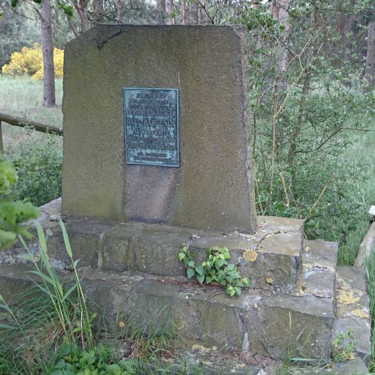 Memorial stone Oberlandjäger Bargenda