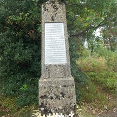 The Robertson War Memorial Bequest Obelisk, Highcomb Copse