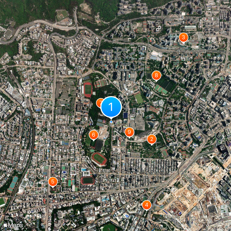 Holy Family Canossian College Map