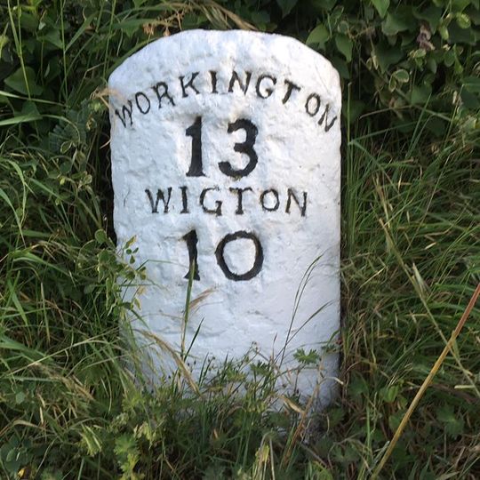 Milestone South East Of Newton Field
