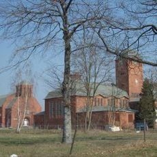 Verwaltungsgebäude und Maschinenhaus in Brieske