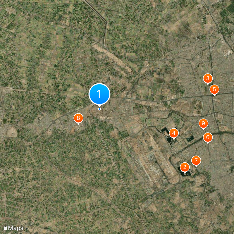 Abu Ghraib Map