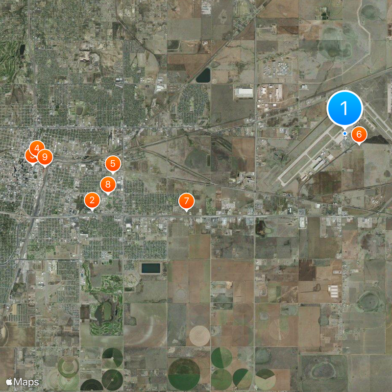 Rick Husband Amarillo International Airport Map