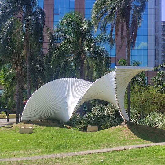 Escultura Modulo 6.5 - Monumento a Integração dos Povos da América