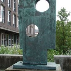 Squares with Two Circles