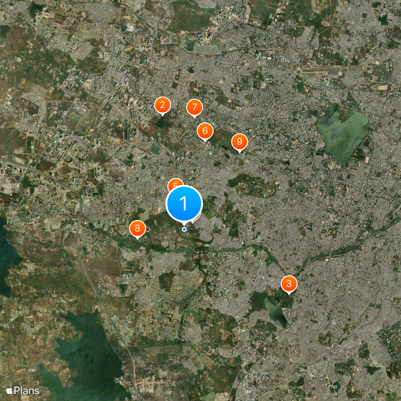 Birla Mandir, Hyderabad Map