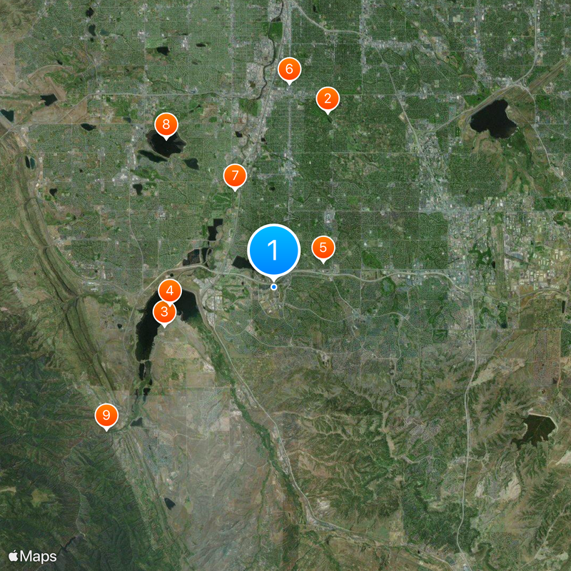 STEM School Highlands Ranch Map