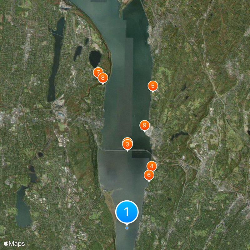 Tappan Zee Map