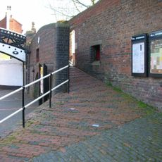 Wall And Ramps Down To Canal To Right Of Number 16