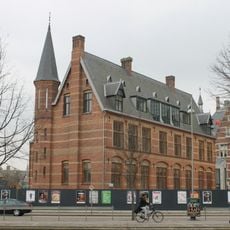 Drawing school building