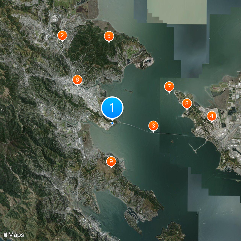 San Quentin Map