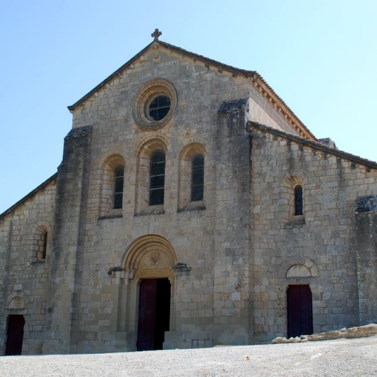 Abbatiale de l'abbaye cistercienne Notre-Dame de Sylvacane