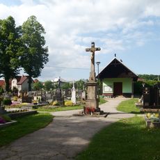 Wayside cross in Tylovice cemetery