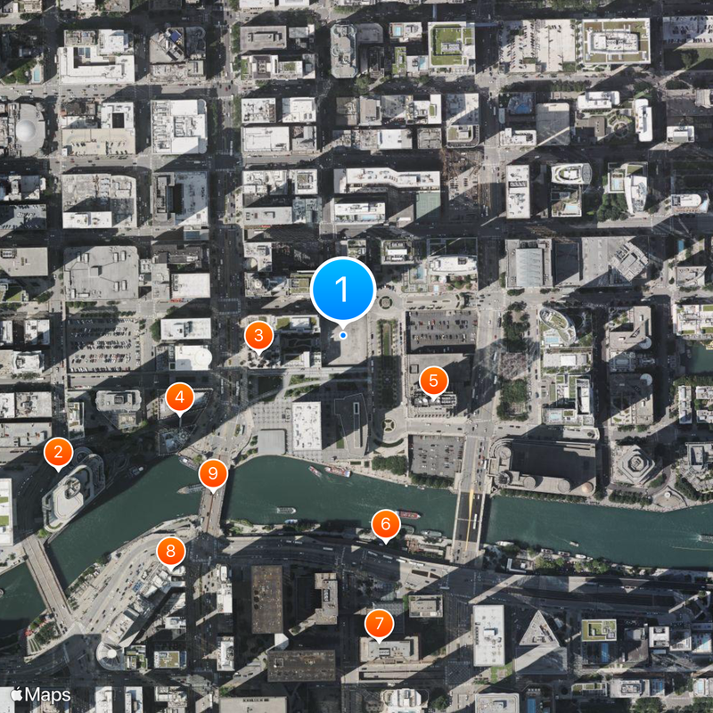 Tribune East Tower Mapa