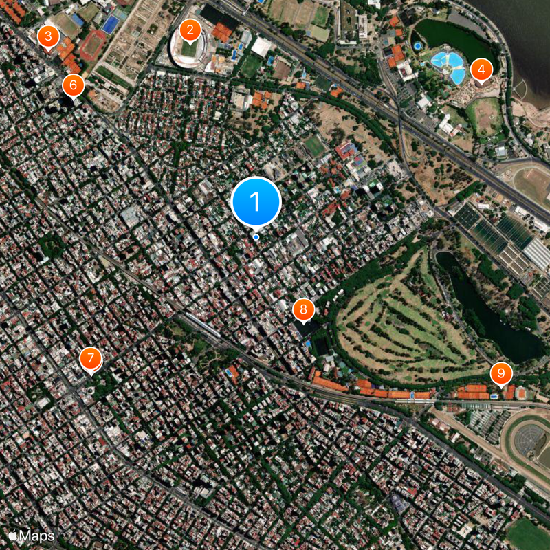 Torcuato di Tella University Map