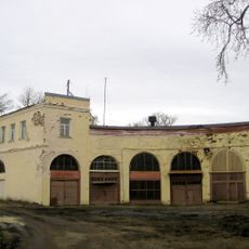 Паровозное депо с поворотным кругом (Любань)