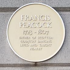 Commemorative Plaque to Francis Peacock