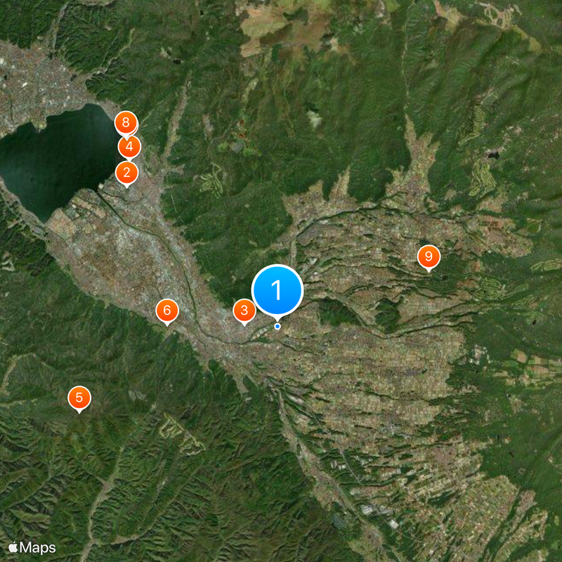 Tokai University Suwa Senior High School Map