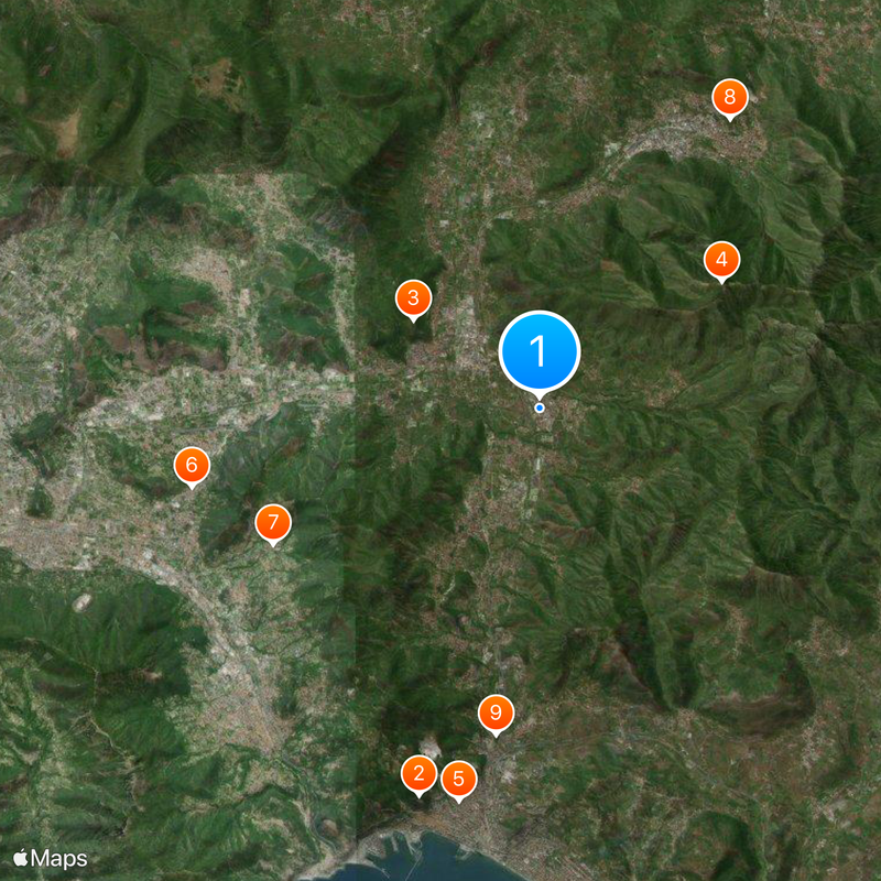 University of Salerno Map