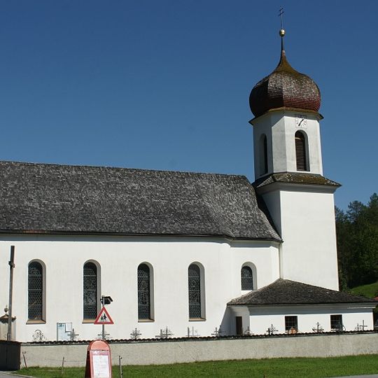Kath. Filialkirche Expositurkirche hl. Sebastian, Friedhof