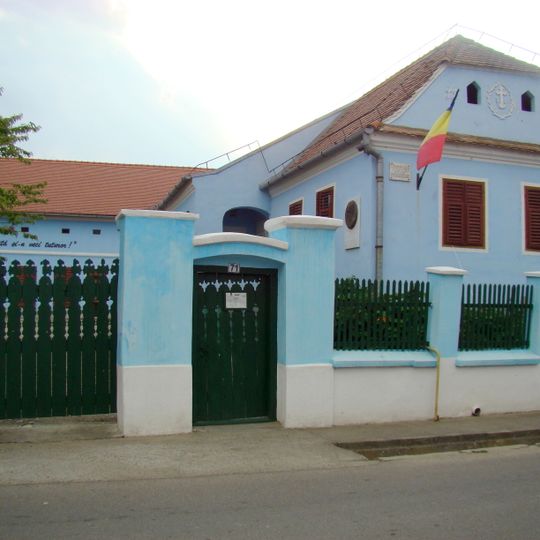 Lucian Blaga's house in Lancrăm, Alba