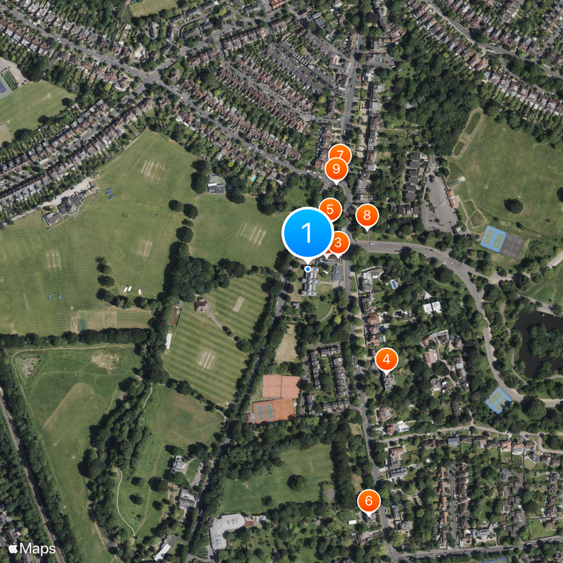 Dulwich Picture Gallery Mappa