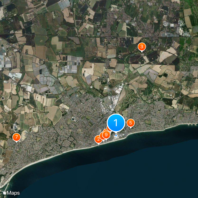 Butlins Bognor Regis Map