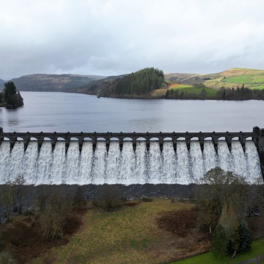 Diga del lago Vyrnwy