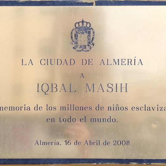 Memorial a Iqbal Masih