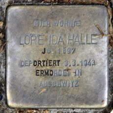 Stolperstein à la mémoire de Lore Ida Halle